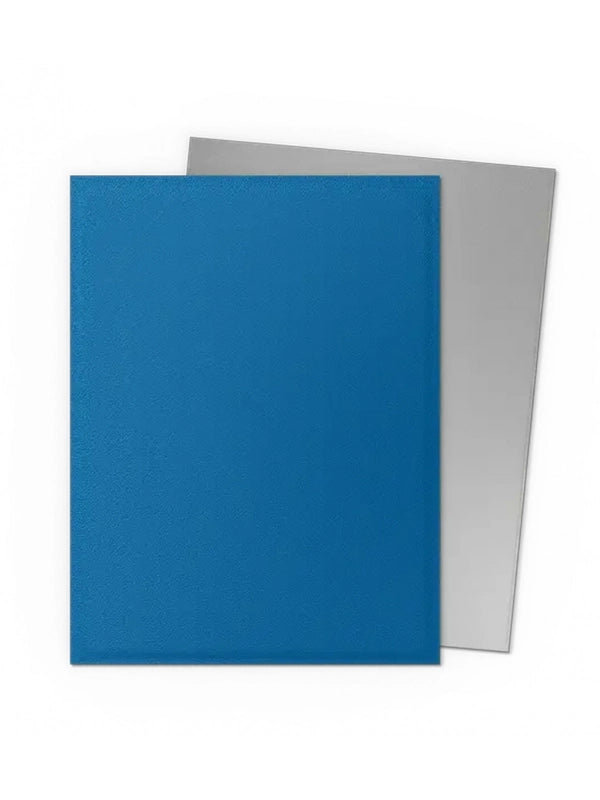 DRAGON SHIELD - 100 SLEEVES MATTE - DUAL - COVALT &amp; SILVER