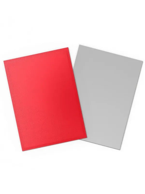 DRAGON SHIELD - 100 SLEEVES  Crimson &amp; Silver
