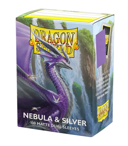 DRAGON SHIELD - 100 SLEEVES  Nebula &amp; Silver