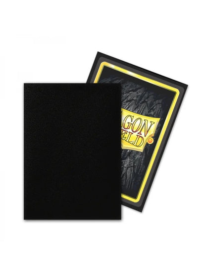 Fundas Standard Non Glare 63mm x 88mm Black - Dragon Shield