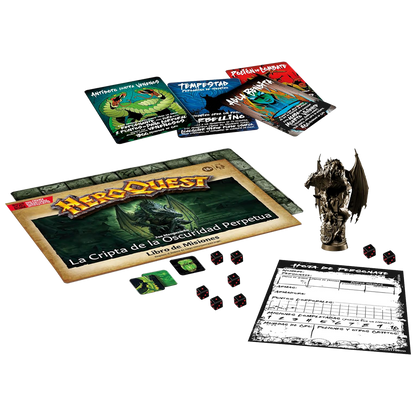 HEROQUEST: LA CRIPTA DE LA OSCURIDAD PERPETUA - (ESPAÑOL)