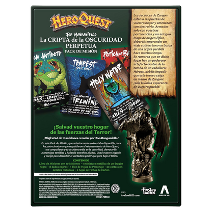 HEROQUEST: LA CRIPTA DE LA OSCURIDAD PERPETUA - (ESPAÑOL)