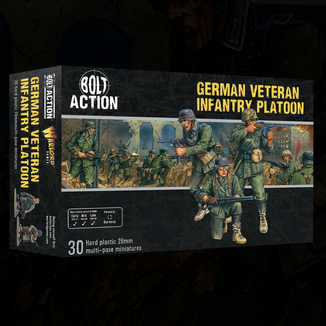 GERMAN ARMY: GERMAN VETERAN INFANTRY PLATOON