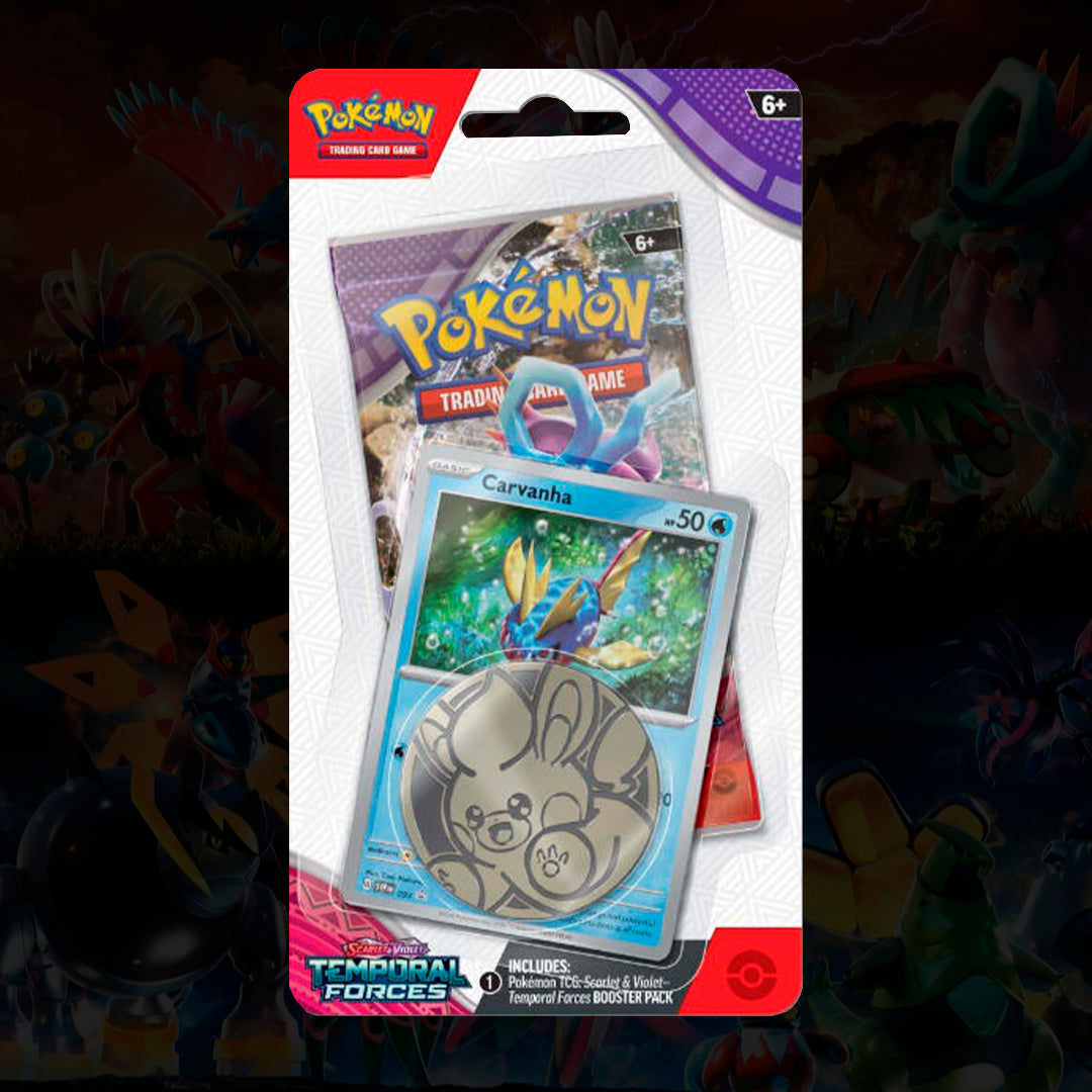 POKEMON TCG: CHECKLANE - TEMPORAL FORCES - INGLÉS