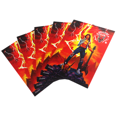 Gamegenic - ST: Hellfire Club Art Sleeves Eddie Munson