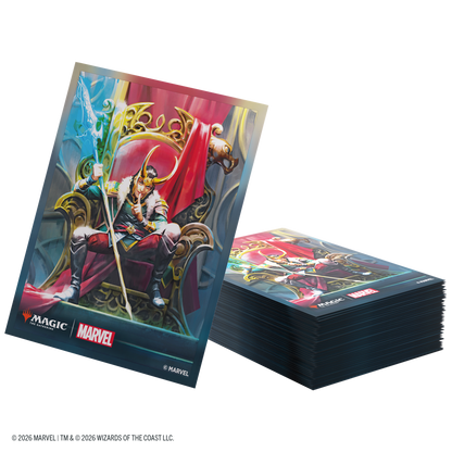 GAMEGENIC: MTG Marvel SH Art Sleeves Loki/Doctor Doom
