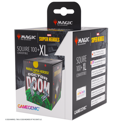 GAMEGENIC: MTG Marvel SH Squire 100+ XL Doctor Doom