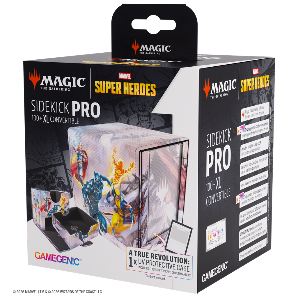 Gamegenic: MTG Marvel SH Sidekick PRO Marvel Super Heroes