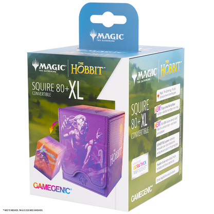 GAMEGENIC: MTG The Hobbit Squire 80+ XL Gollum/Lonely Mountain