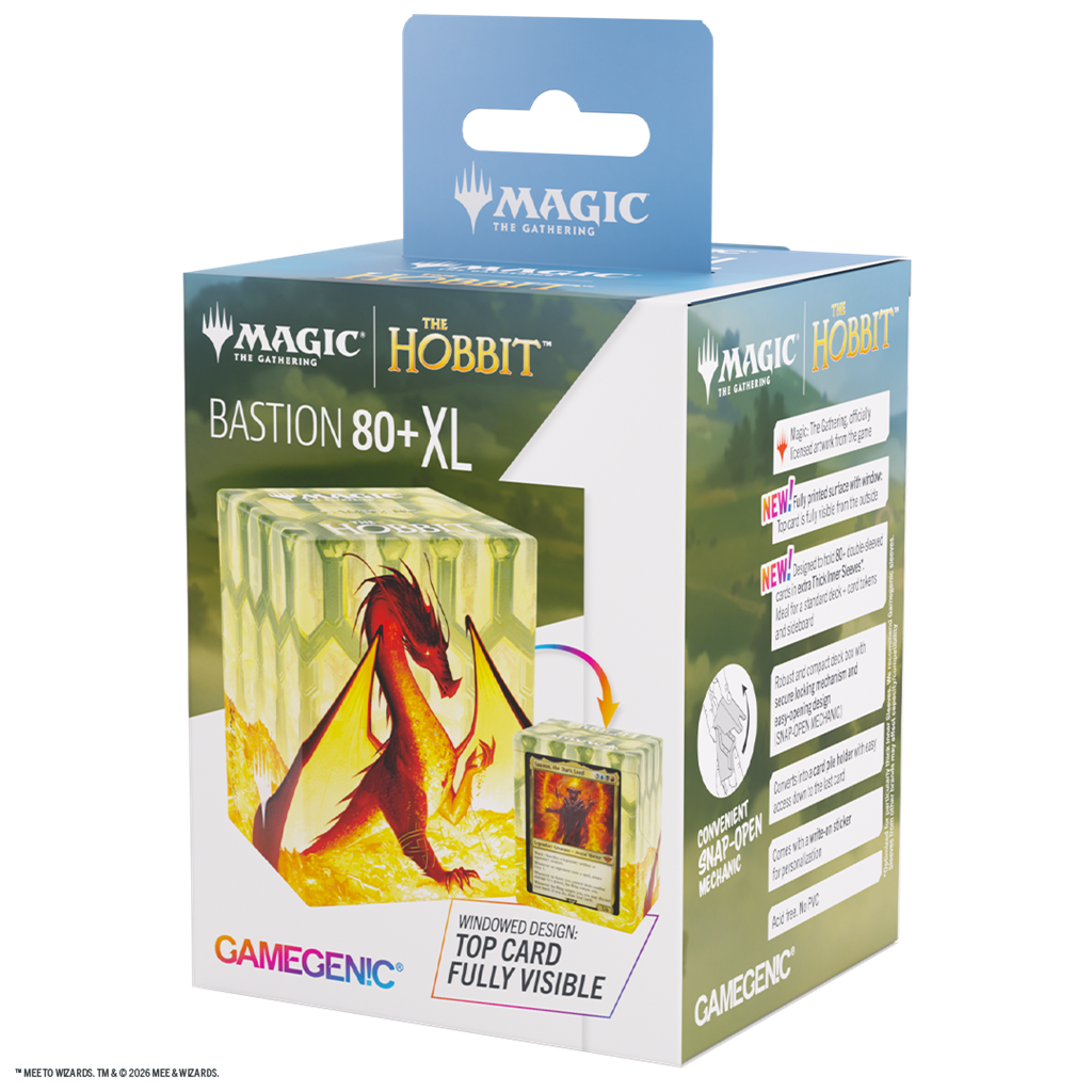 GAMEGENIC: MTG The Hobbit Squire 80+ Bastion 80+ XL Smaug