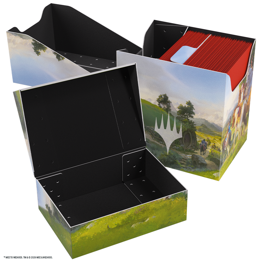 GAMEGENIC: MTG The Hobbit Soft Crate 80+ - Leaving Hobbiton/Troop of Ponies