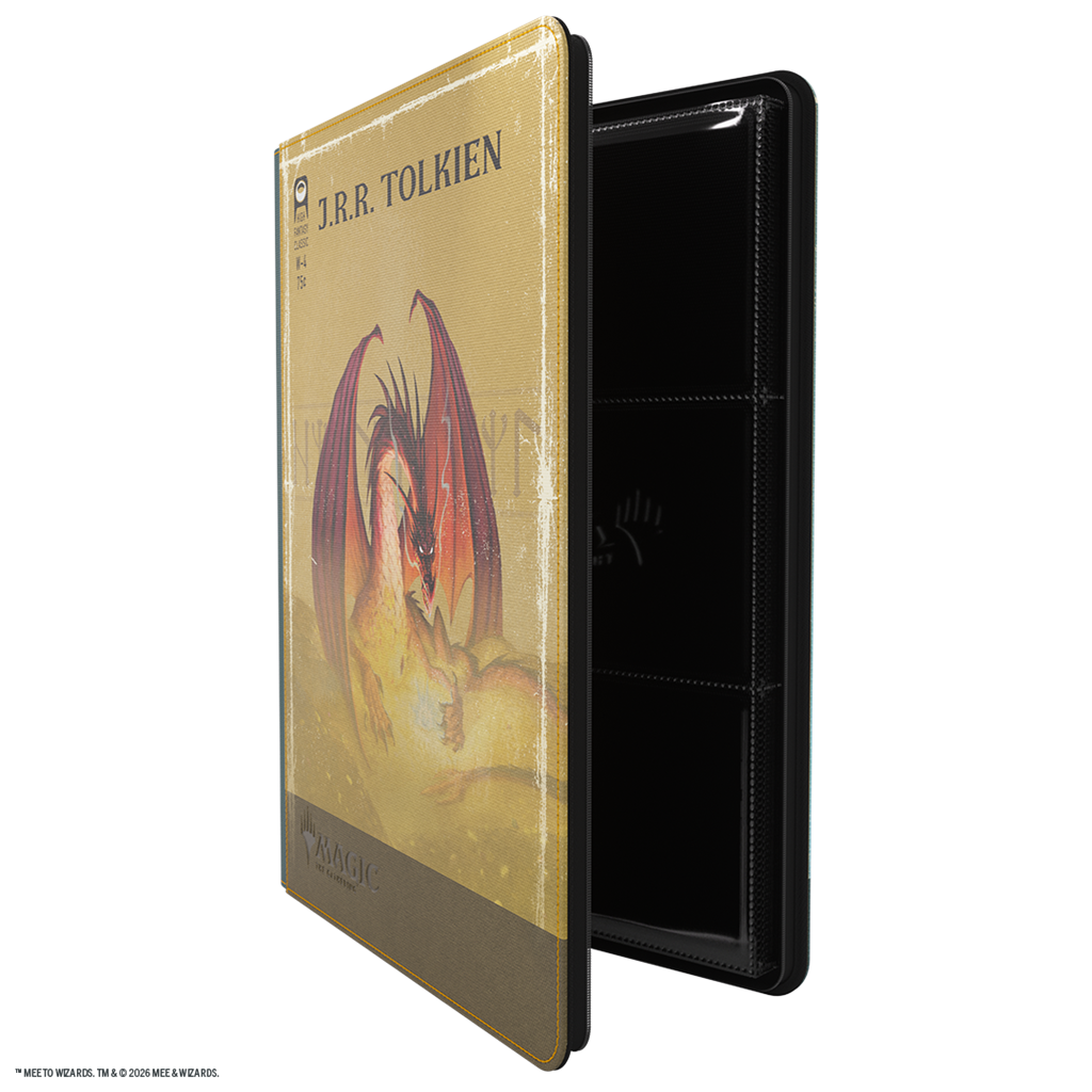 GAMEGENIC: MTG The Hobbit Zip-Up Album 18-Pocket - Gleaming Splendor/The King of Dale
