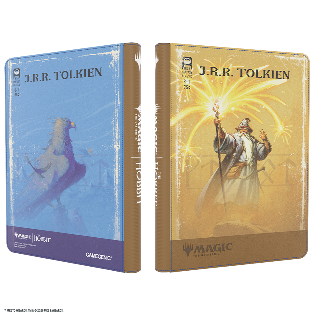 GAMEGENIC: MTG The Hobbit Zip-Up Album 18-Pocket - Gandalf, Goblin&