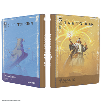 GAMEGENIC: MTG The Hobbit Zip-Up Album 18-Pocket - Gandalf, Goblin&