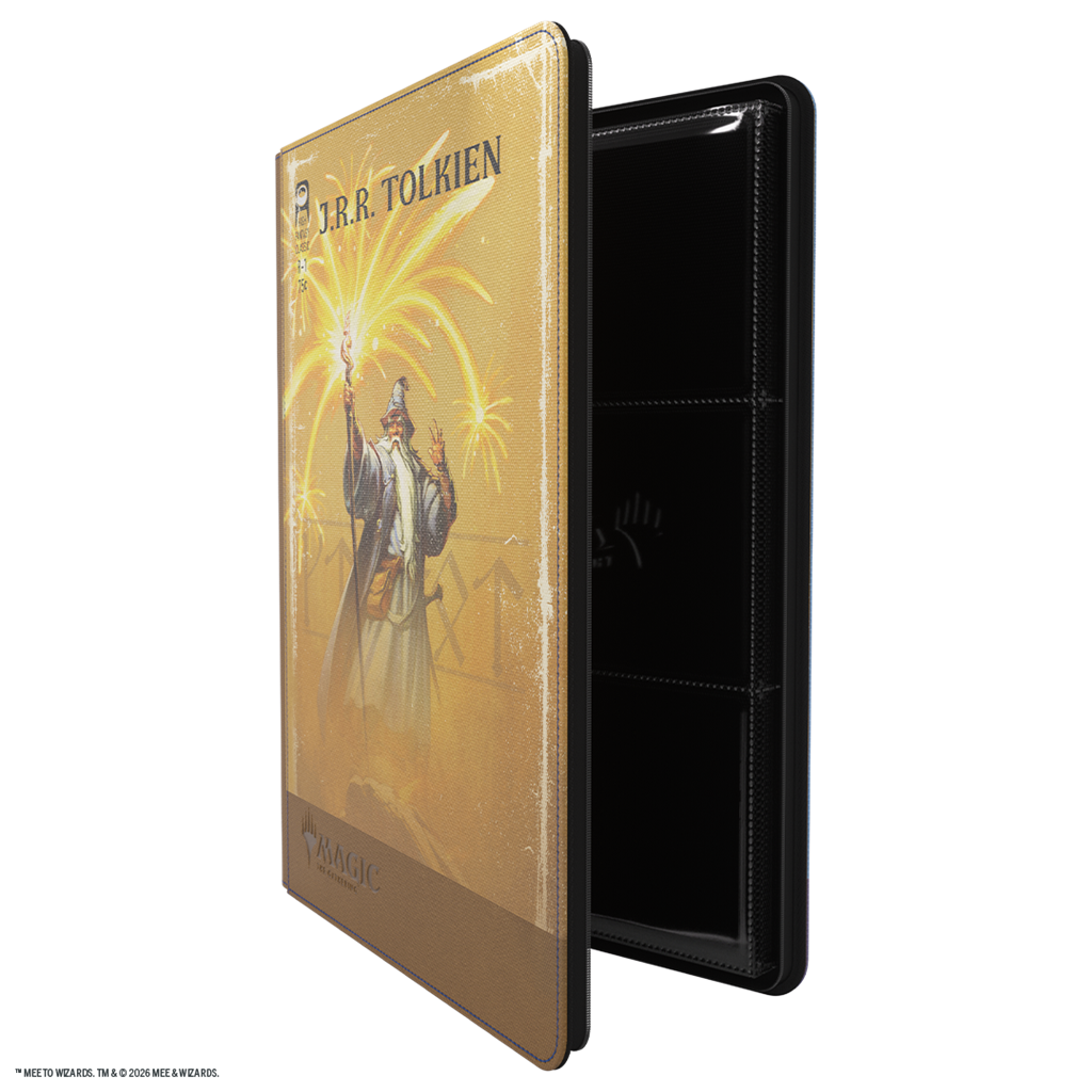 GAMEGENIC: MTG The Hobbit Zip-Up Album 18-Pocket - Gandalf, Goblin&