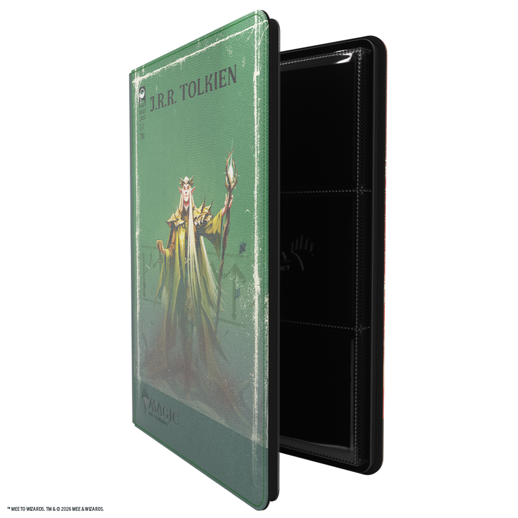 GAMEGENIC: MTG The Hobbit Zip-Up Album 18-Pocket - Thranduil, the Elvenking/The Mountain-king