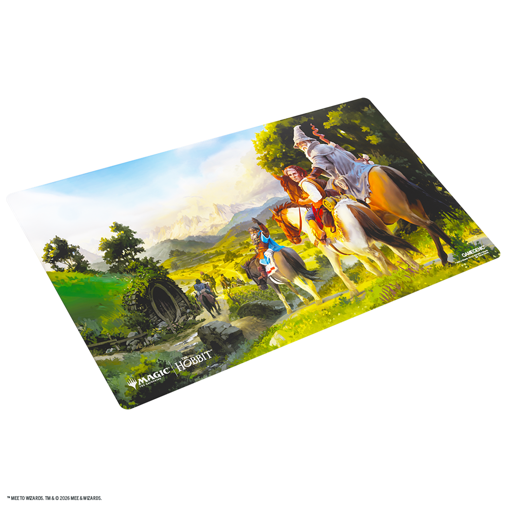 GAMEGENIC: MTG The Hobbit Prime Playmat - Leaving Hobbiton