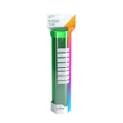 GAMEGENIC: TUBO PARA TAPETES - VERDE