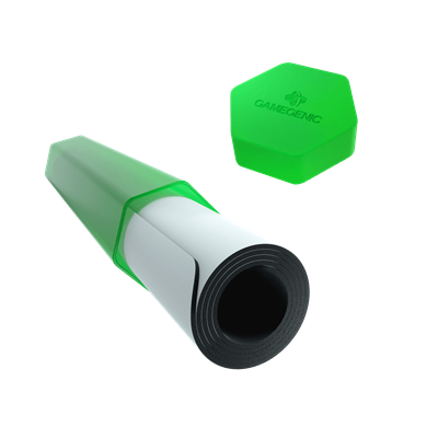 GAMEGENIC: TUBO PARA TAPETES - VERDE
