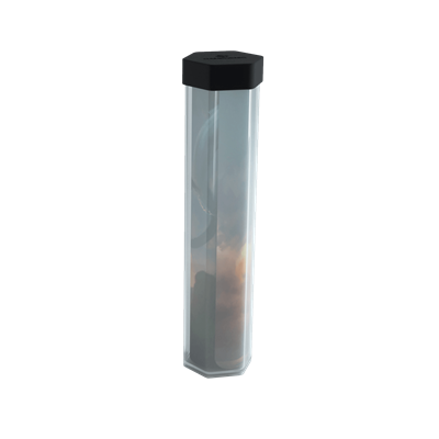 GAMEGENIC: TUBO PARA TAPETES - TRANSPARENTE