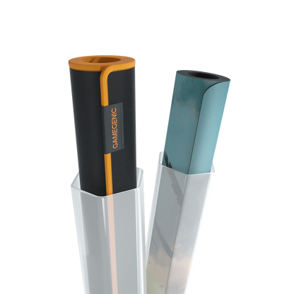 GAMEGENIC: TUBO PARA TAPETES - TRANSPARENTE