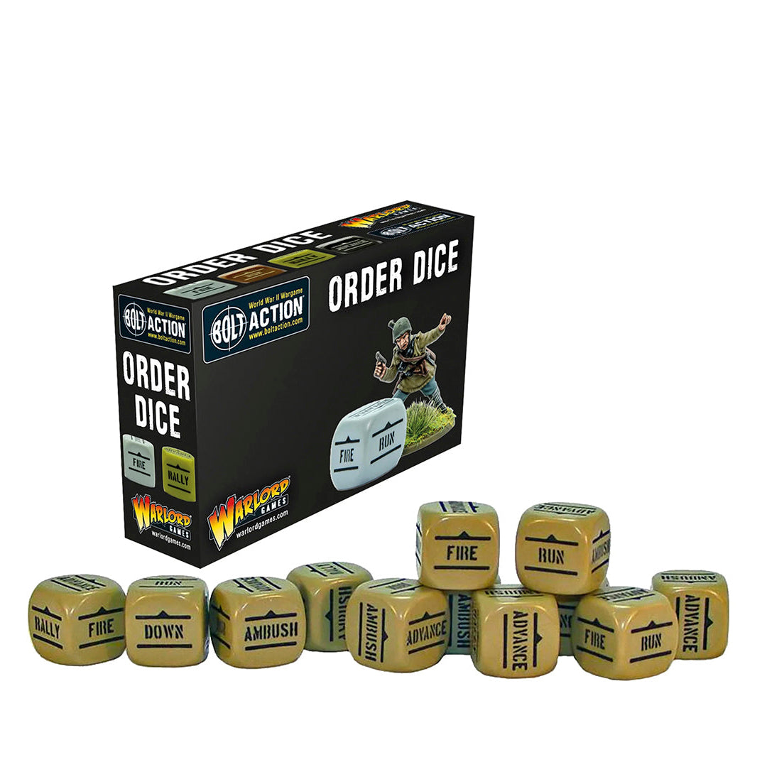 ORDERS DICE PACK - SAND