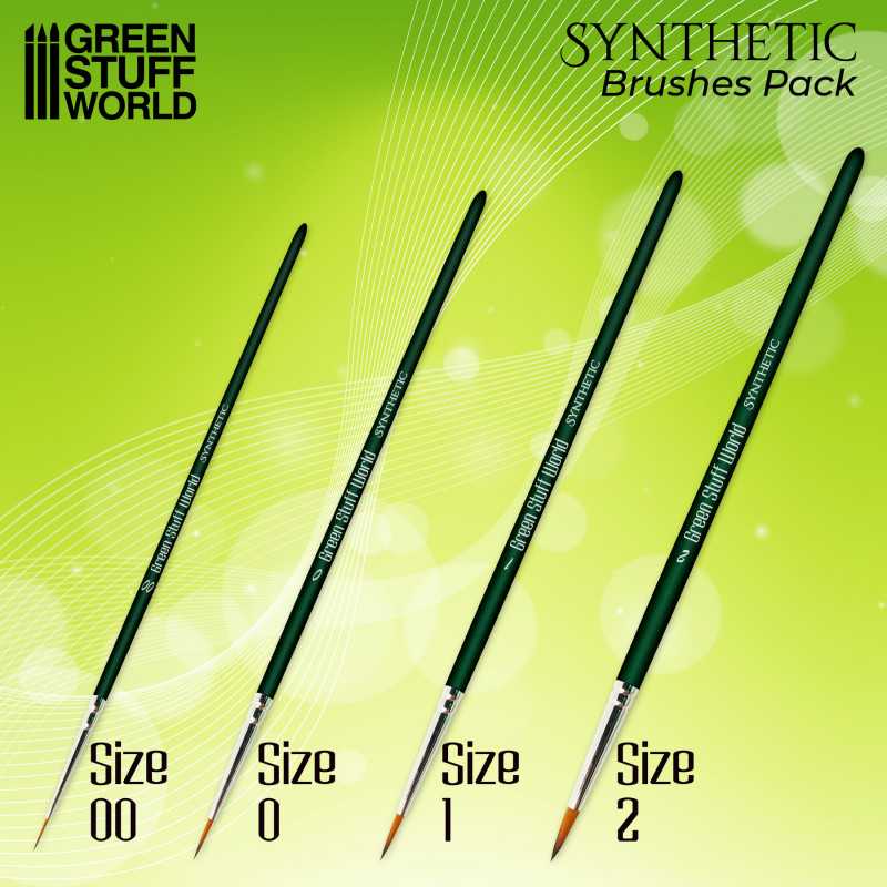 GSW: GREEN SERIES - SET PINCELES - SINTETICOS