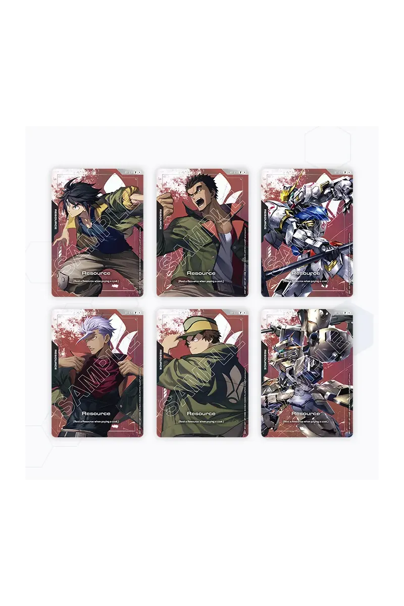 Gundam Card Game: PB02 Premium Accessory Set Mobile Suit Iron Blooded Orphans