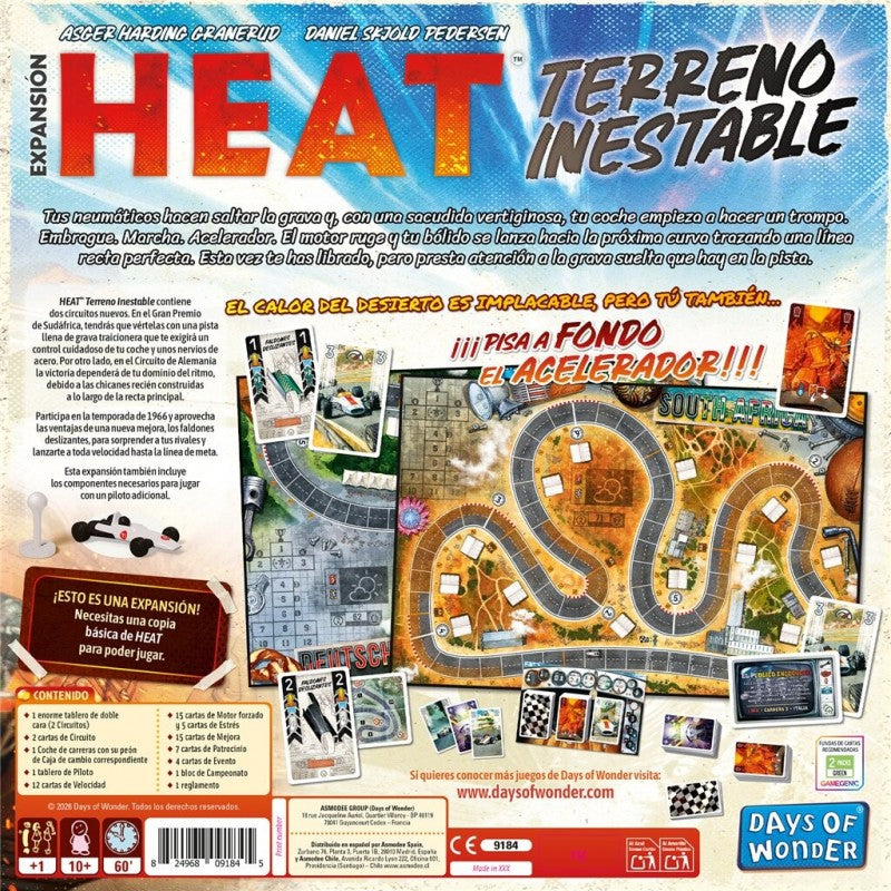 HEAT: TERRENO INESTABLE - EXPANSIÓN