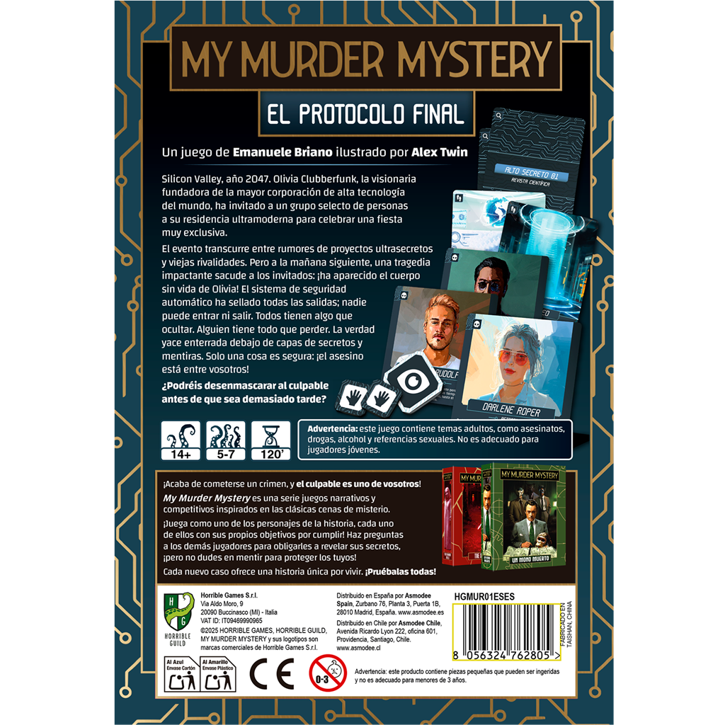 My Murder Mystery: El protocolo final