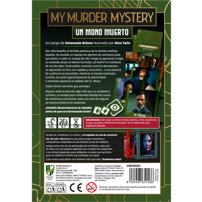 My Murder Mystery: My Murder Mystery : Un mono muerto
