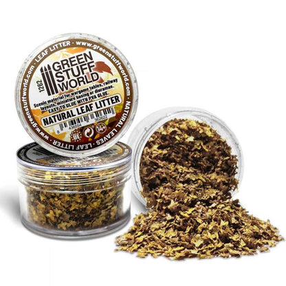 GSW: HOJAS NATURALES - GRANDES - COLOR NATURAL