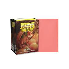 DRAGON SHIELD - 100 SLEEVES  PEACH - DUAL