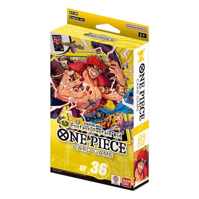 RESERVA - ONE PIECE TCG: STARTER DECK ST31 al ST36 INGLÉS max 2 de cada