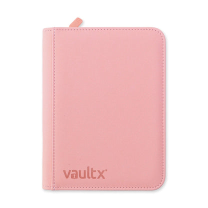 Vault X: Exo-Tec Zip Binder4-Pocket - Just Pink - (160 huecos)