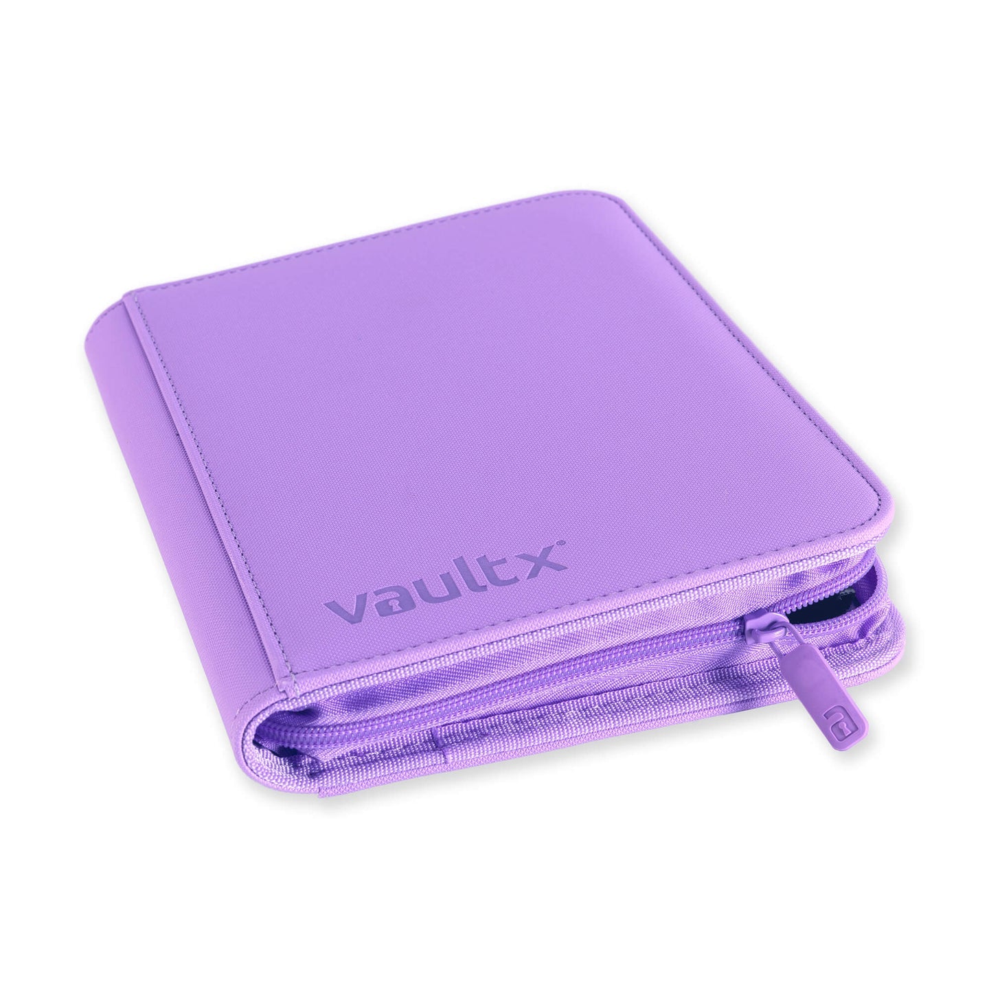 Vault X: Exo-Tec Zip Binder4-Pocket - Just Purple - (160 huecos)