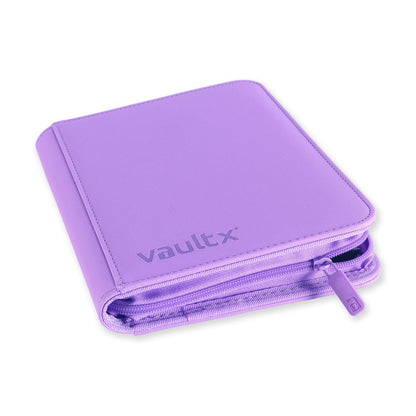 Vault X: Exo-Tec Zip Binder4-Pocket - Just Purple - (160 huecos)