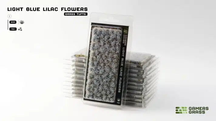 Blue Flowers- Wild Tufts