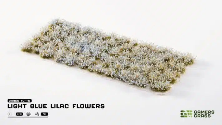 Blue Flowers- Wild Tufts