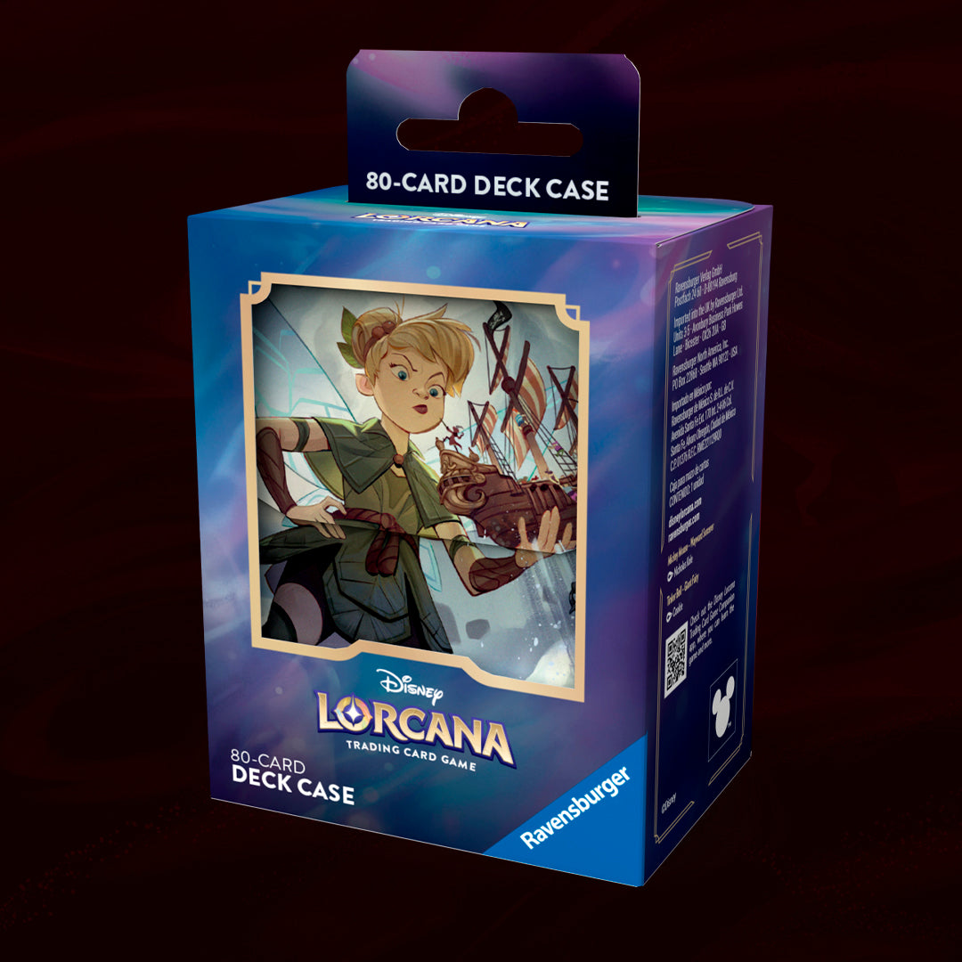 PREPEDIDO DISNEY LORCANA: DECK BOX - REIGN OF JAFAR - TINKERBELL