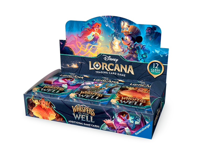 PREPEDIDO - DISNEY LORCANA: CAJA DE SOBRES - WHISPERS IN THE WELL - (INGLÉS)