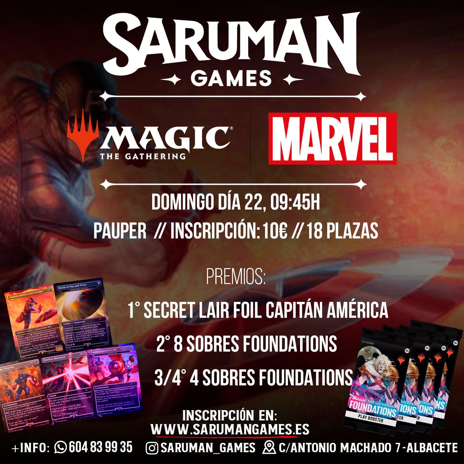 MAGIC MARVEL PAUPER 22 DICIEMBRE