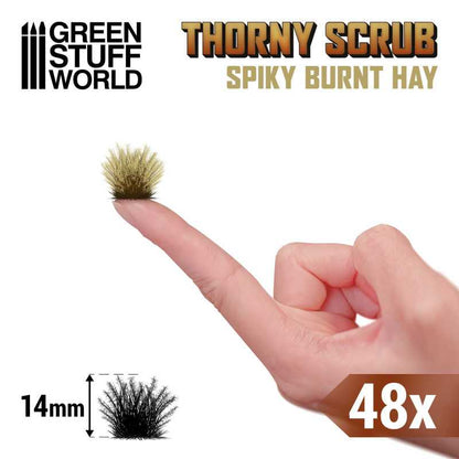 GSW: MATAS DE CESPED - TUFTS - 14mm - HENO QUEMADO