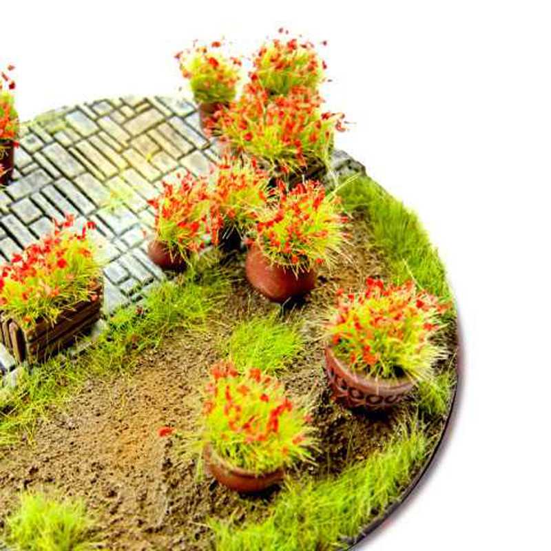 GSW: MATAS ARBUSTOS - AUTOADHESIVAS - 6mm - ROJA