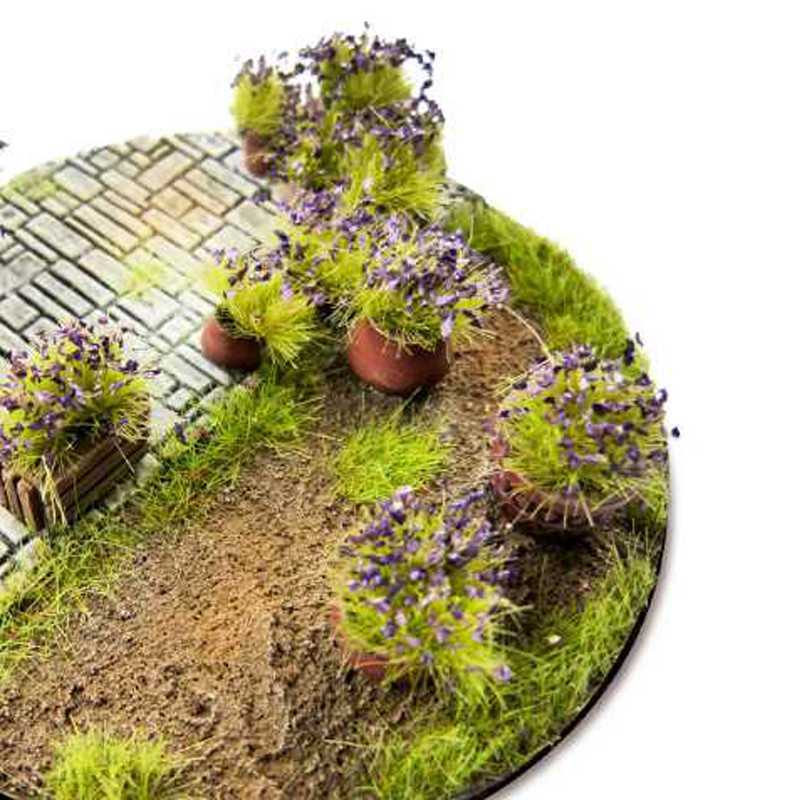 GSW: MATAS ARBUSTOS - AUTOADHESIVAS - 6mm - VIOLETA OSCURO