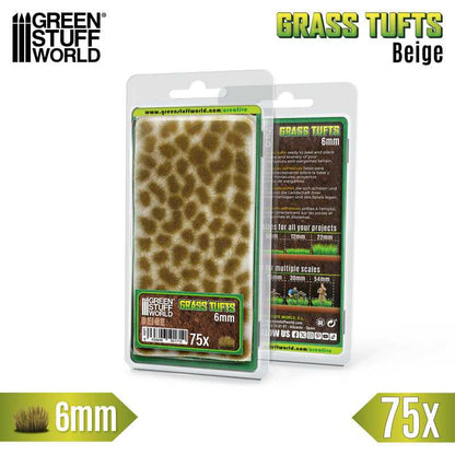 GSW: MATAS DE CESPED - TUFTS - 6mm - BEIGE