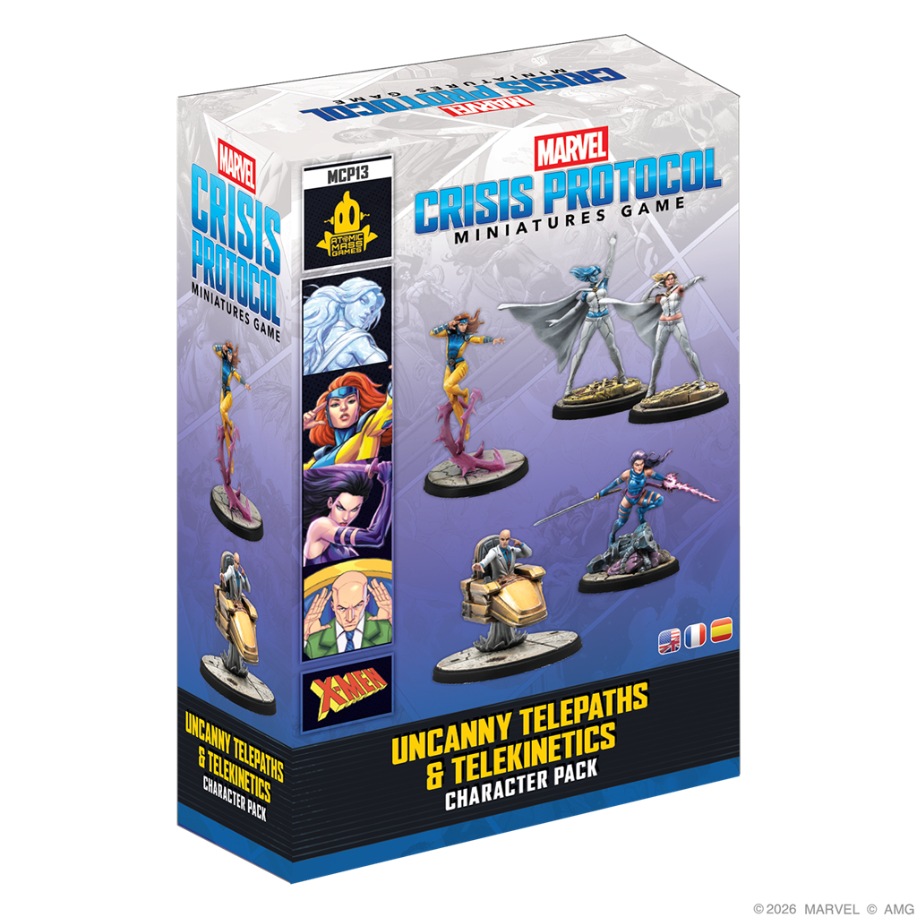 MCP: UNCANNY TELEPATHS &amp; TELEKINETICS - CHARACTER PACK