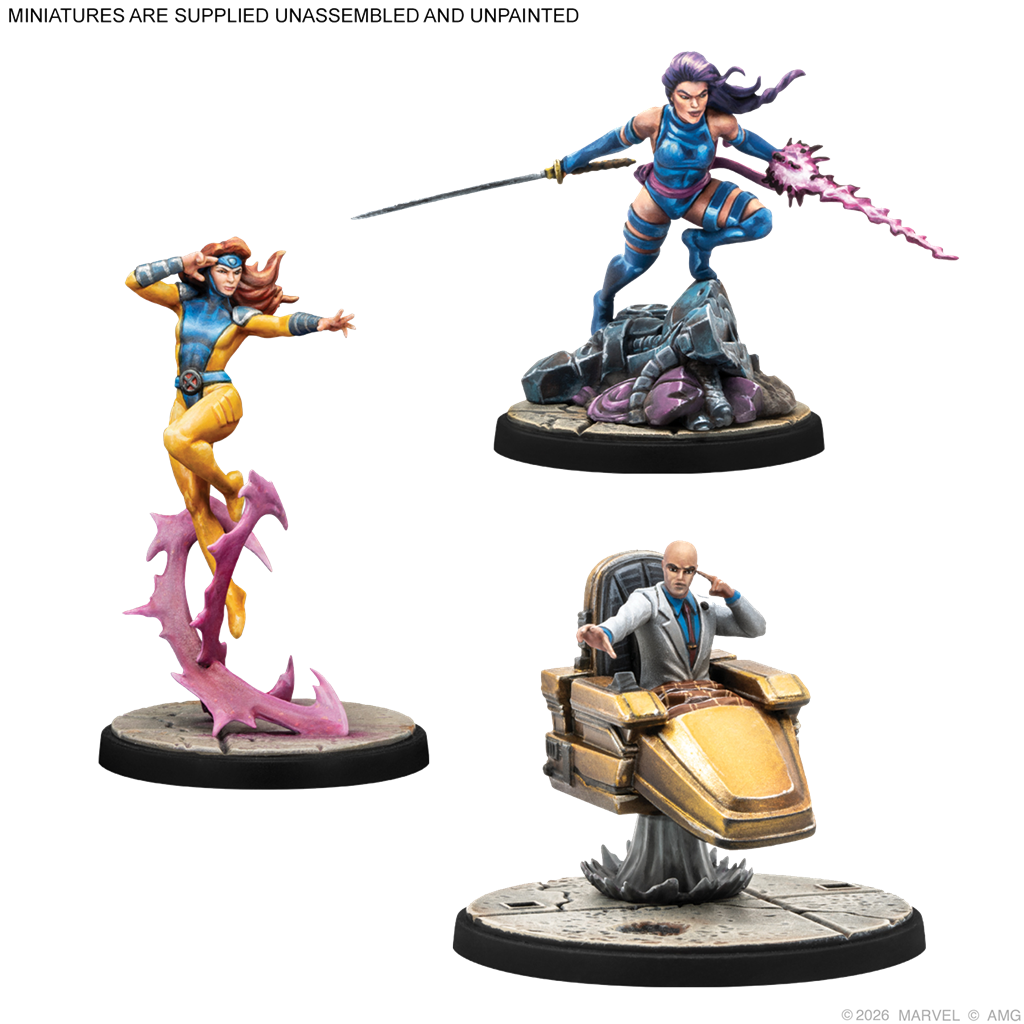 MCP: UNCANNY TELEPATHS &amp; TELEKINETICS - CHARACTER PACK