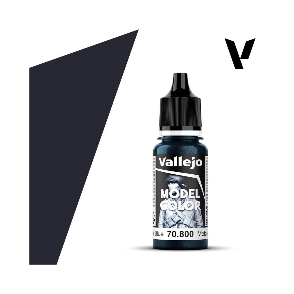 Vallejo Model Color 204 - Metal Azul 18 ml
