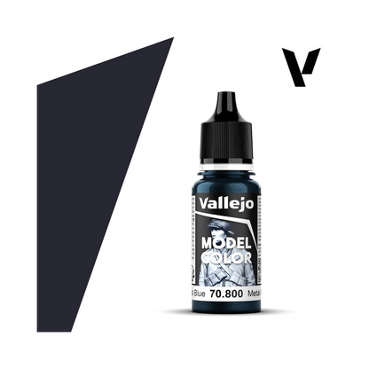 Vallejo Model Color 204 - Metal Azul 18 ml